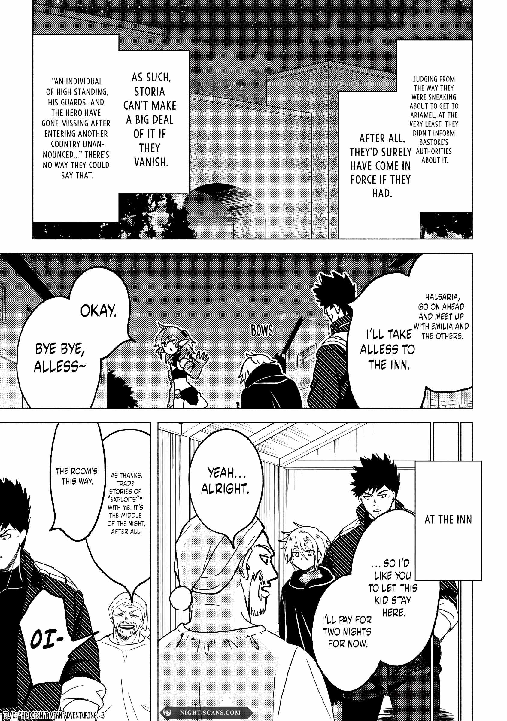 B-Rank Adventurer With an Evil Look Becomes a Daddy to the Protagonist and His Childhood Friends Chapter 9.2 - Page 17