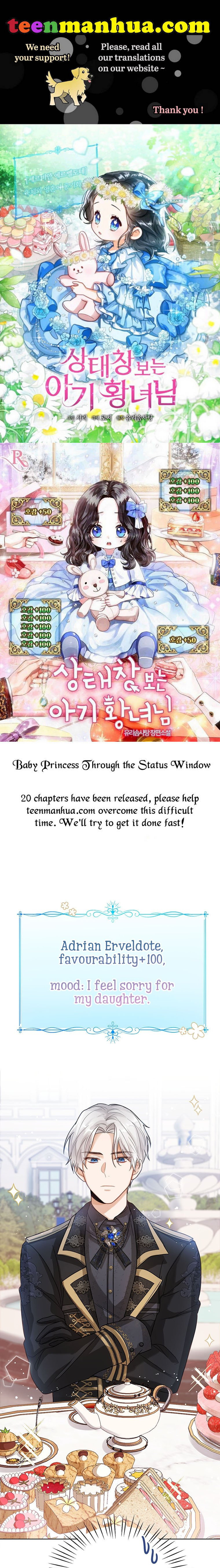 Baby Princess Through the Status Window Chapter 5 - Page 0