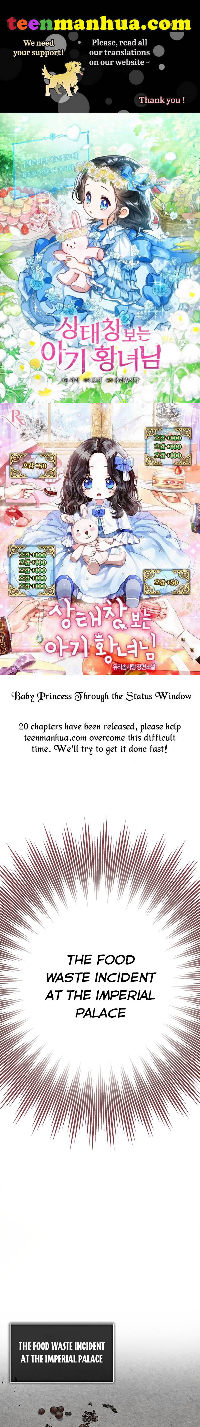 Baby Princess Through the Status Window Chapter 7 - Page 0