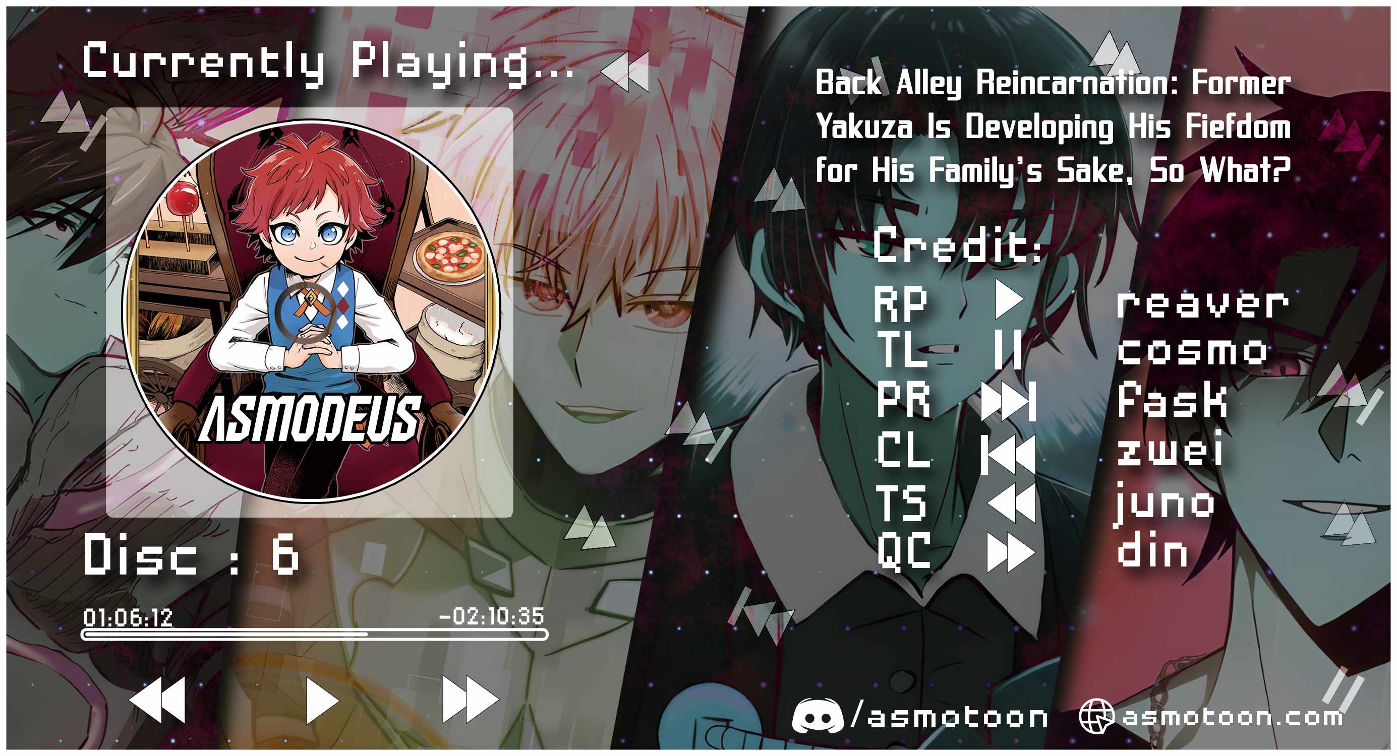 Back Alley Reincarnation: Former Yakuza Is Developing His Fiefdom for His Family’s Sake, So What? Chapter 6 - Page 1