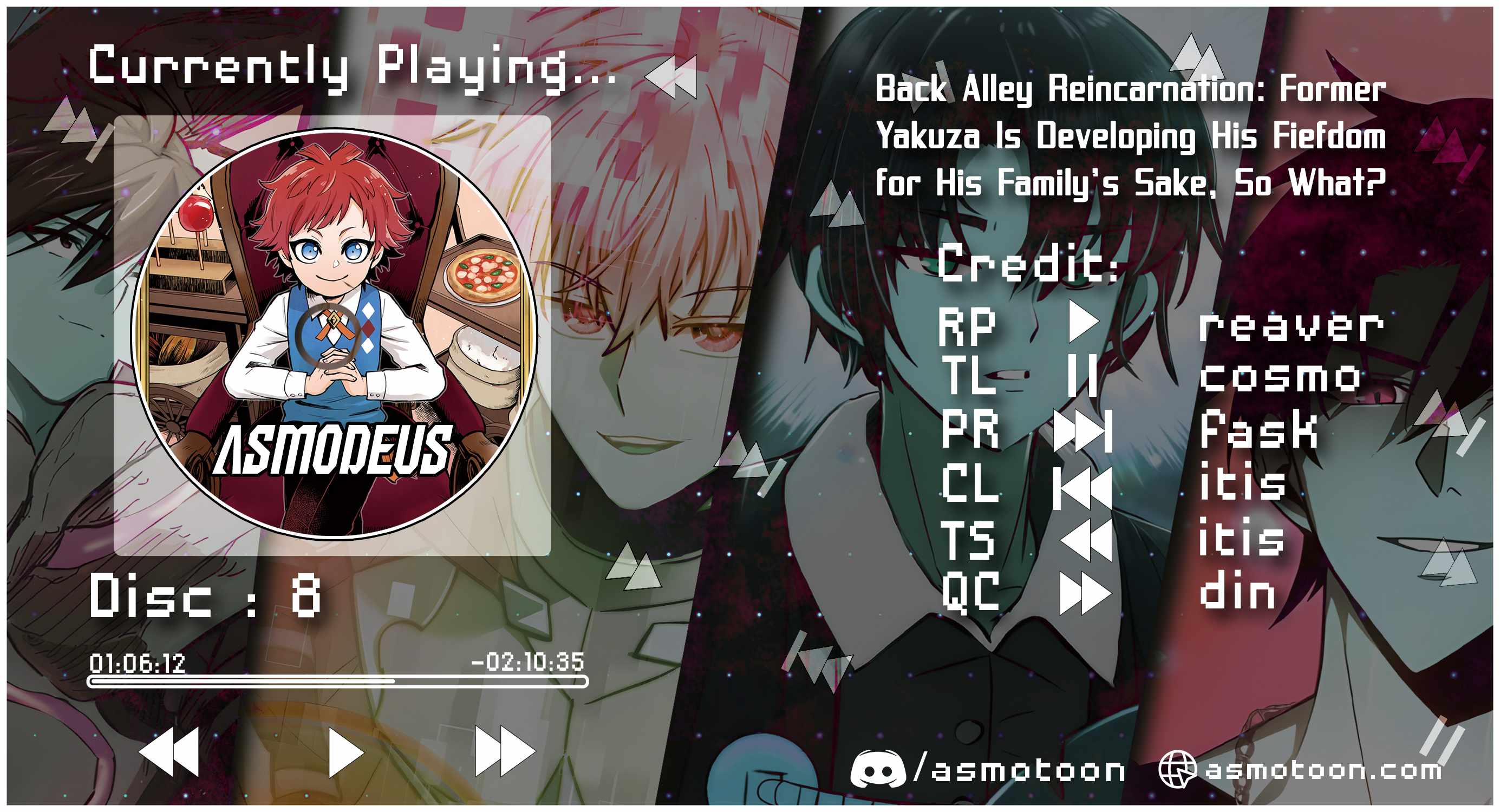 Back Alley Reincarnation: Former Yakuza Is Developing His Fiefdom for His Family’s Sake, So What? Chapter 8 - Page 1