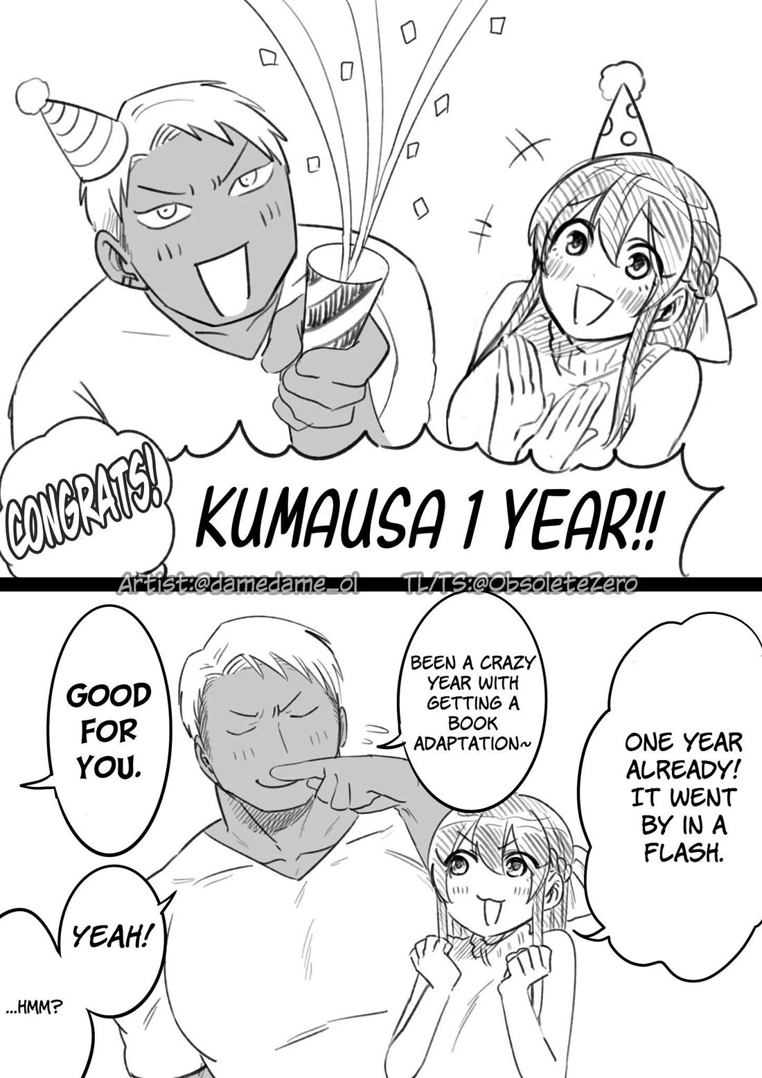 Bear and Bunny Cannot Be Friends Chapter 90.1 - Page 1
