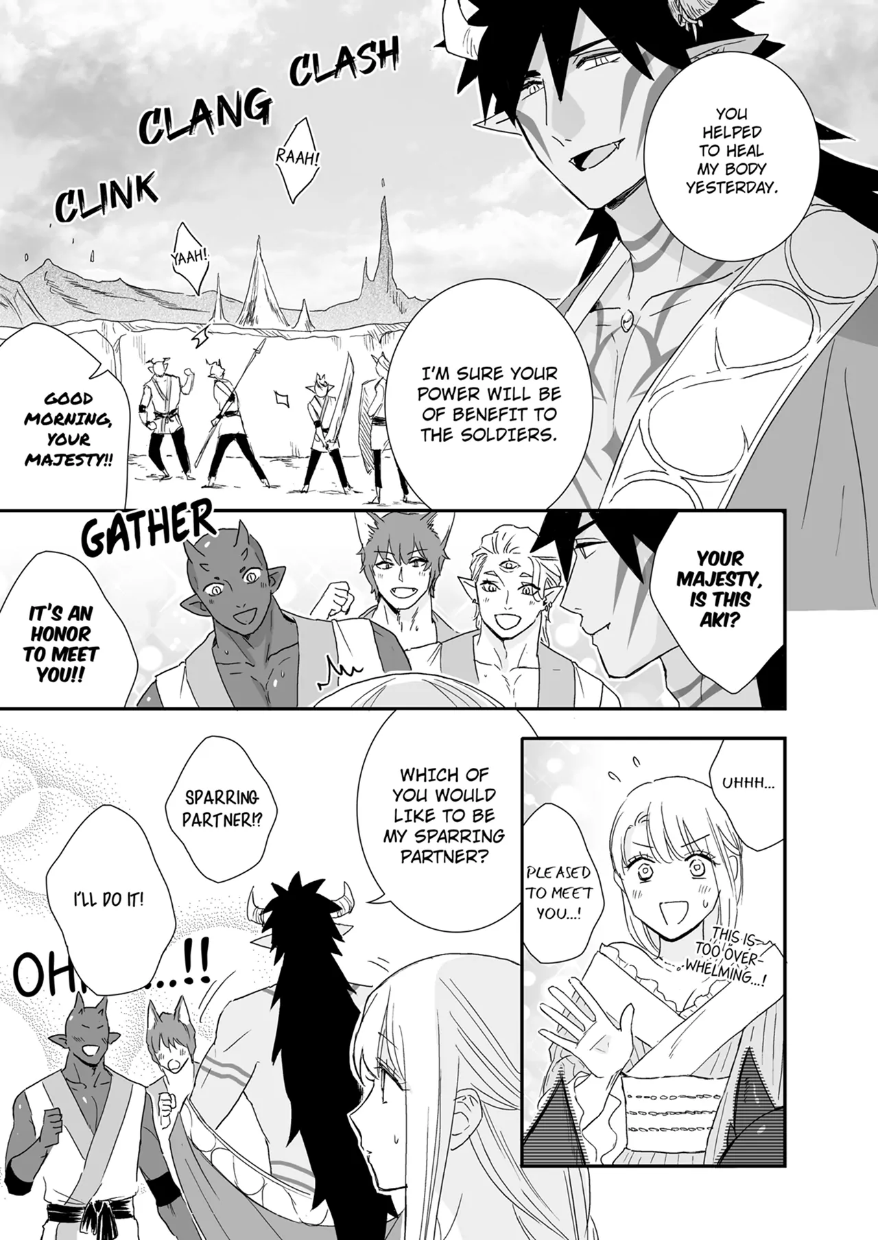 Bear My Child -Unparalleled Impregnation Sex with a Demon King Chapter 13 - Page 3