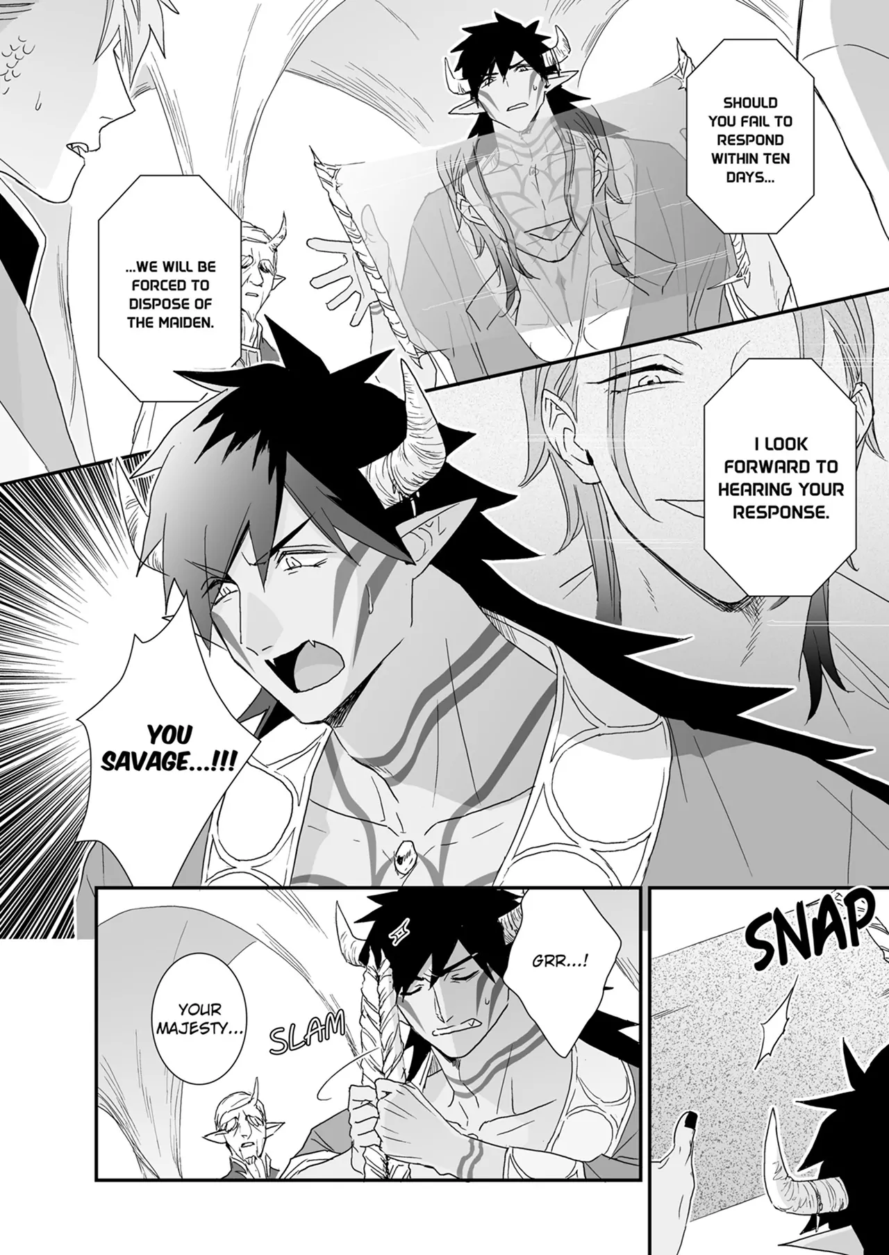 Bear My Child -Unparalleled Impregnation Sex with a Demon King Chapter 14 - Page 4