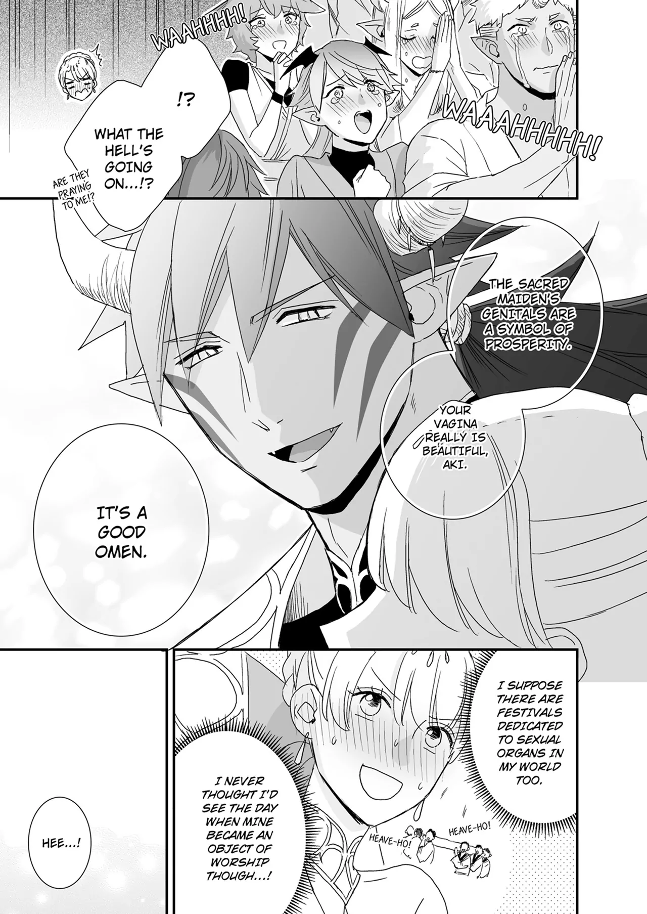 Bear My Child -Unparalleled Impregnation Sex with a Demon King Chapter 24 - Page 1