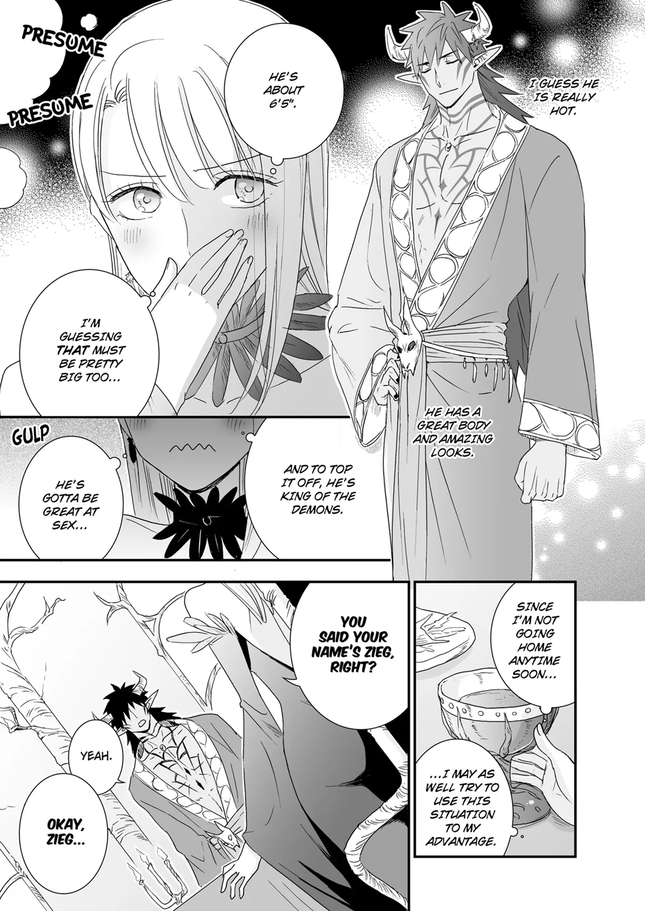 Bear My Child -Unparalleled Impregnation Sex with a Demon King Chapter 3 - Page 1