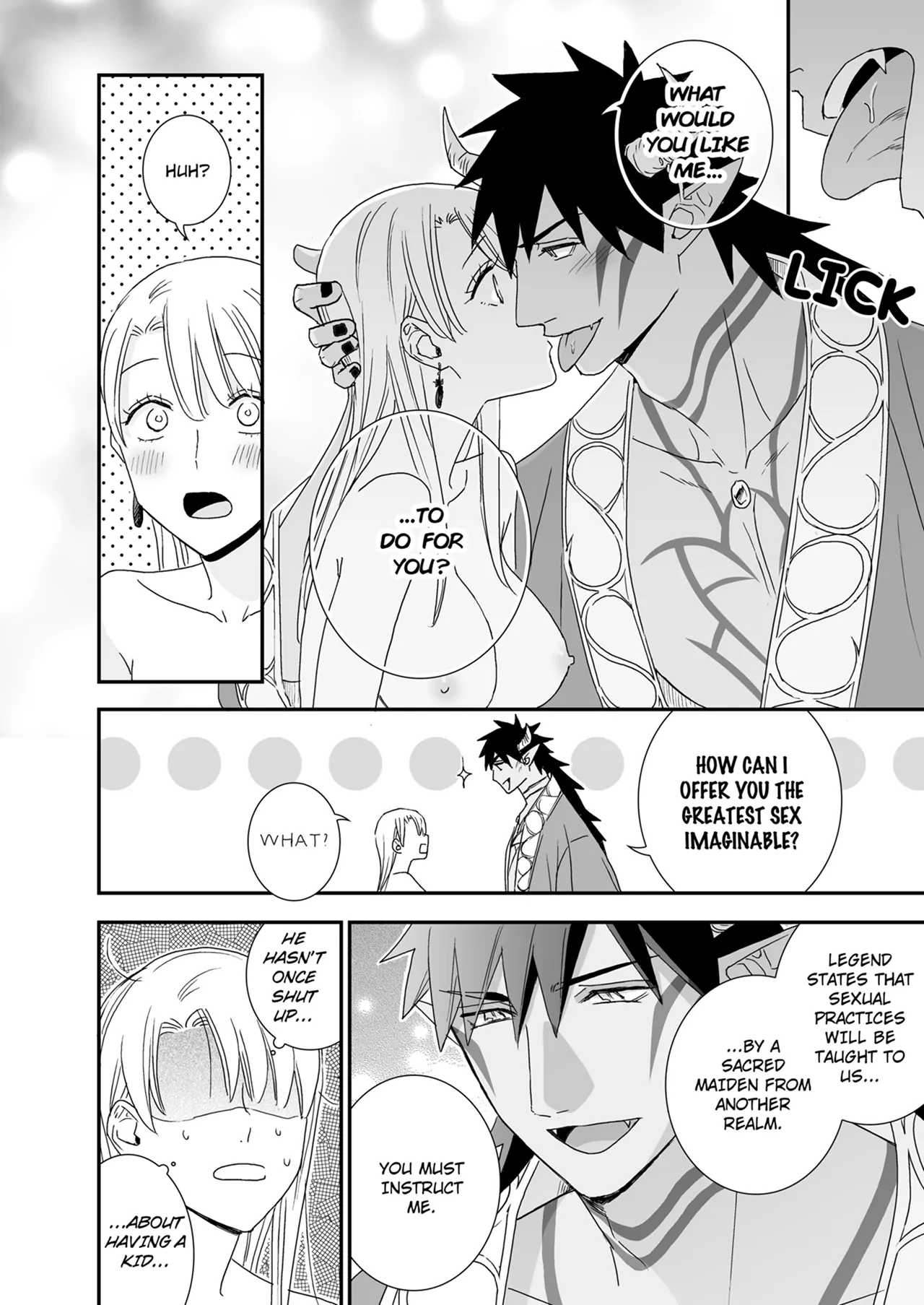 Bear My Child -Unparalleled Impregnation Sex with a Demon King Chapter 3 - Page 8