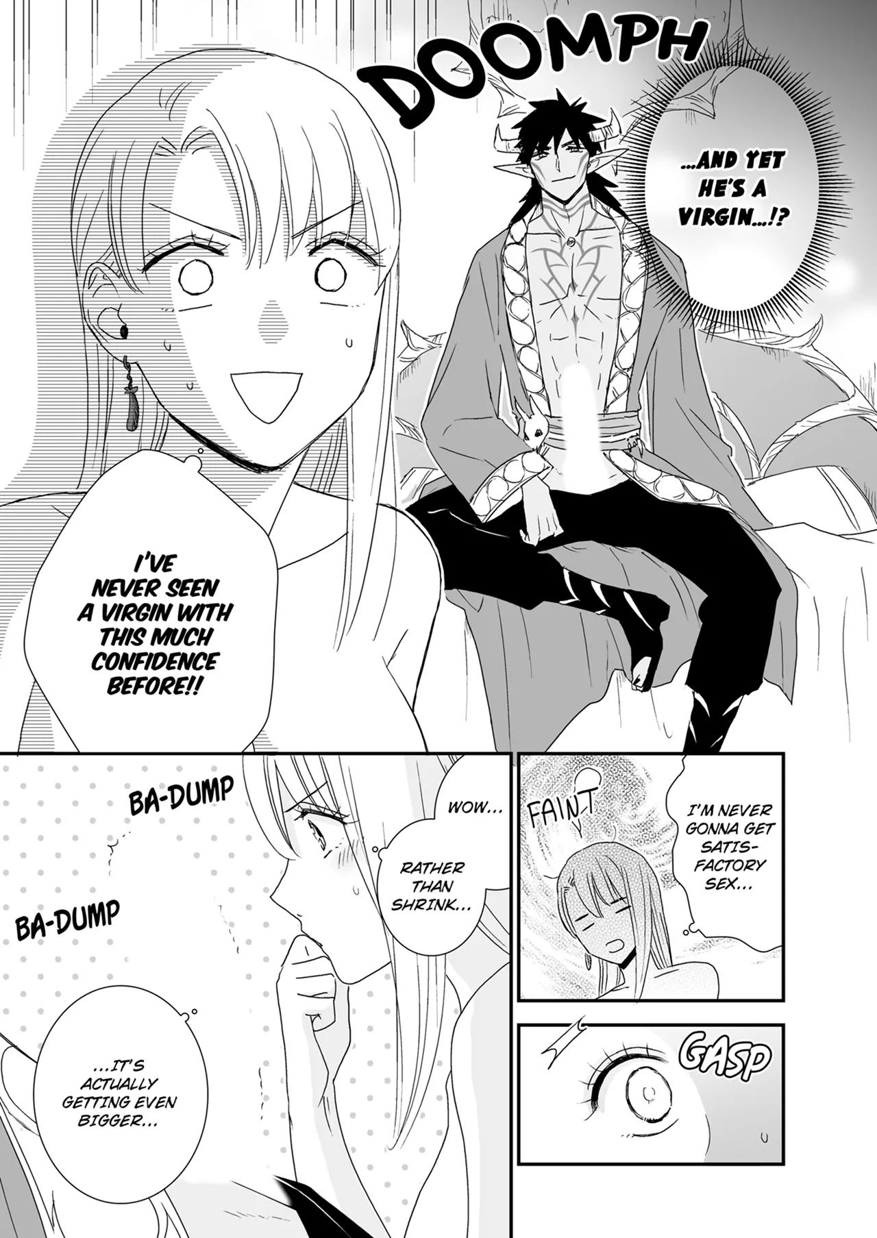 Bear My Child -Unparalleled Impregnation Sex with a Demon King Chapter 4 - Page 1