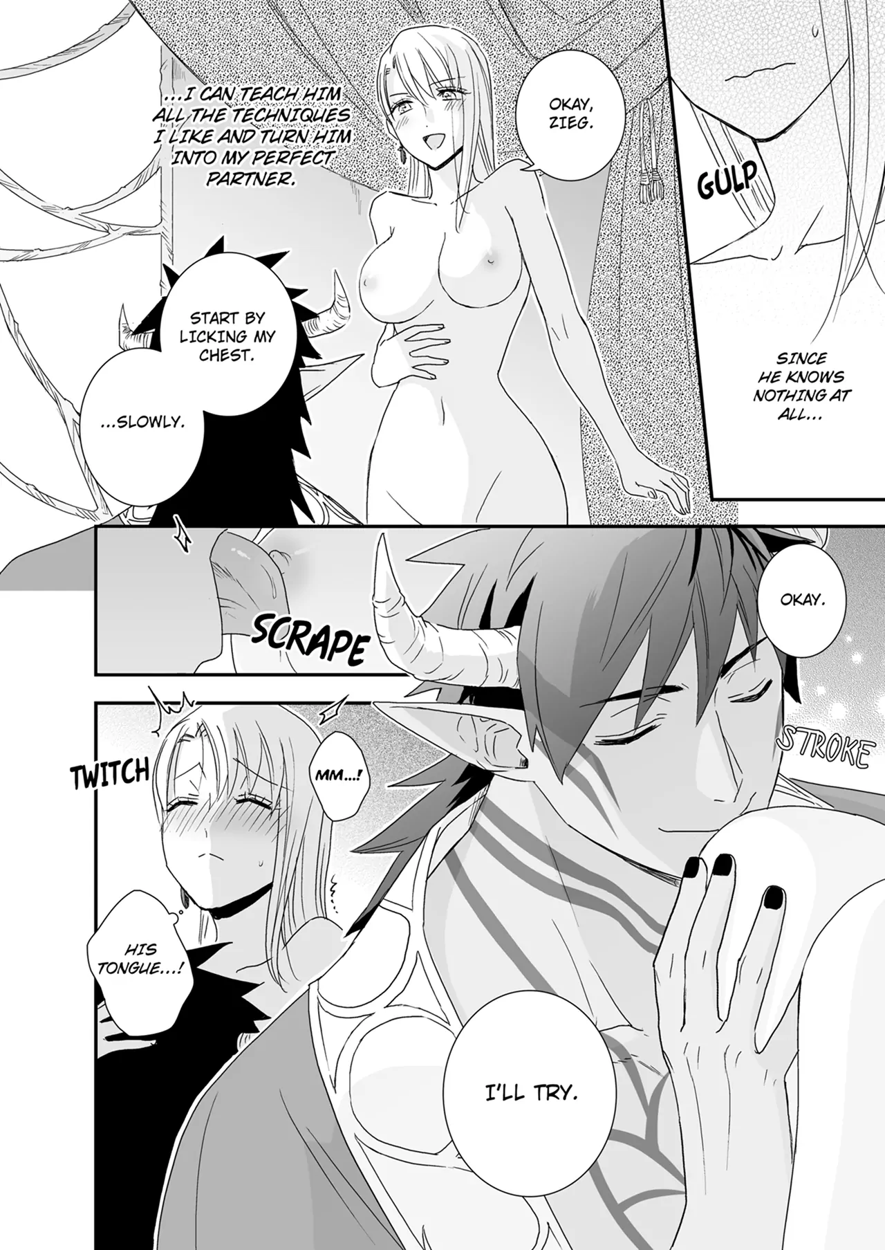 Bear My Child -Unparalleled Impregnation Sex with a Demon King Chapter 4 - Page 2