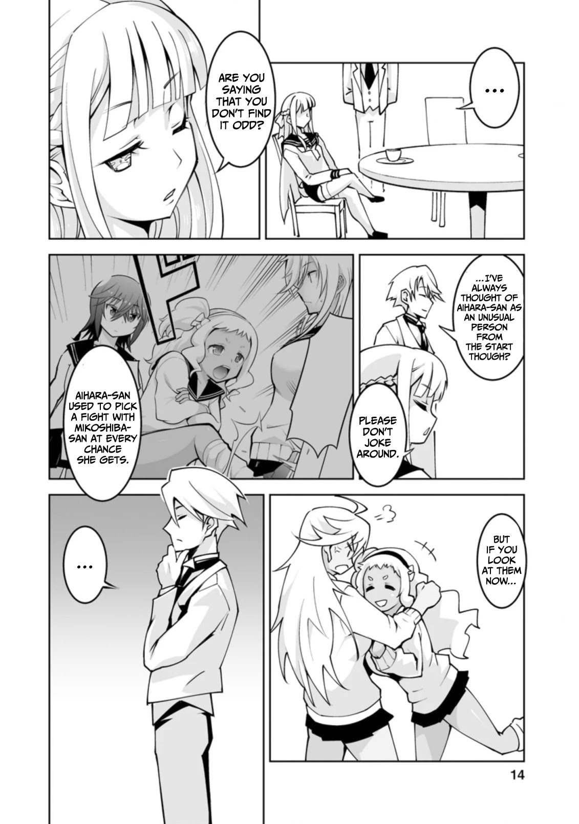 Because I Was Excluded Out of the Class Transfer, I Decided to Steal My Classmate’s Lover Chapter 16 - Page 13
