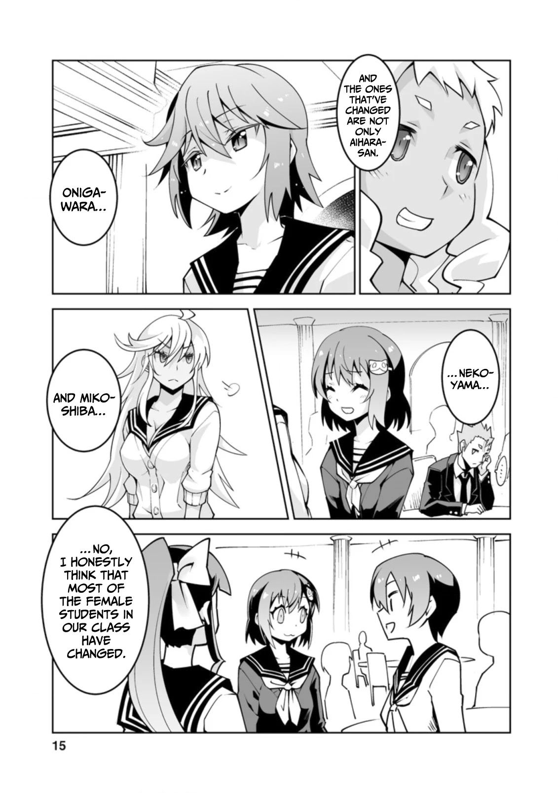 Because I Was Excluded Out of the Class Transfer, I Decided to Steal My Classmate’s Lover Chapter 16 - Page 14