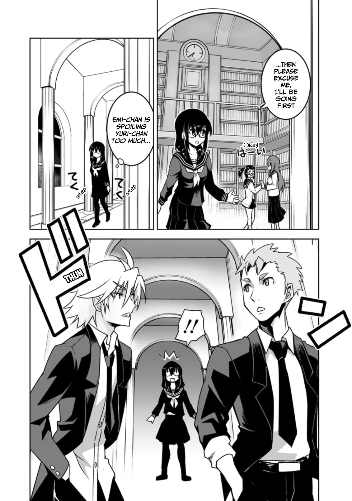 Because I Was Excluded Out of the Class Transfer, I Decided to Steal My Classmate’s Lover Chapter 19 - Page 9