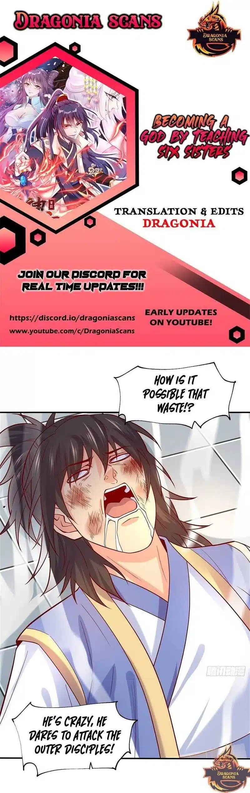 Becoming A God By Teaching Six Sisters Chapter 2 - Page 0