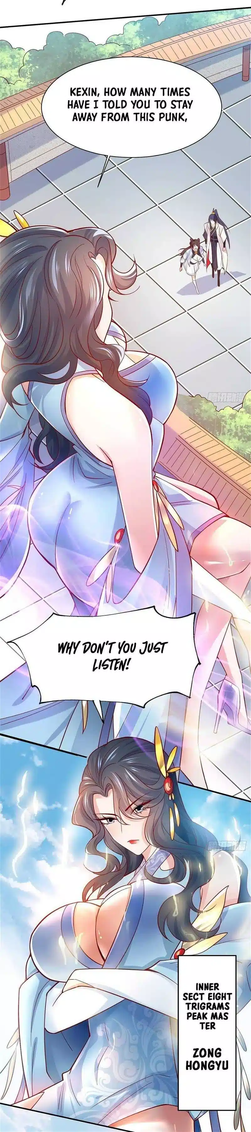 Becoming A God By Teaching Six Sisters Chapter 2 - Page 12