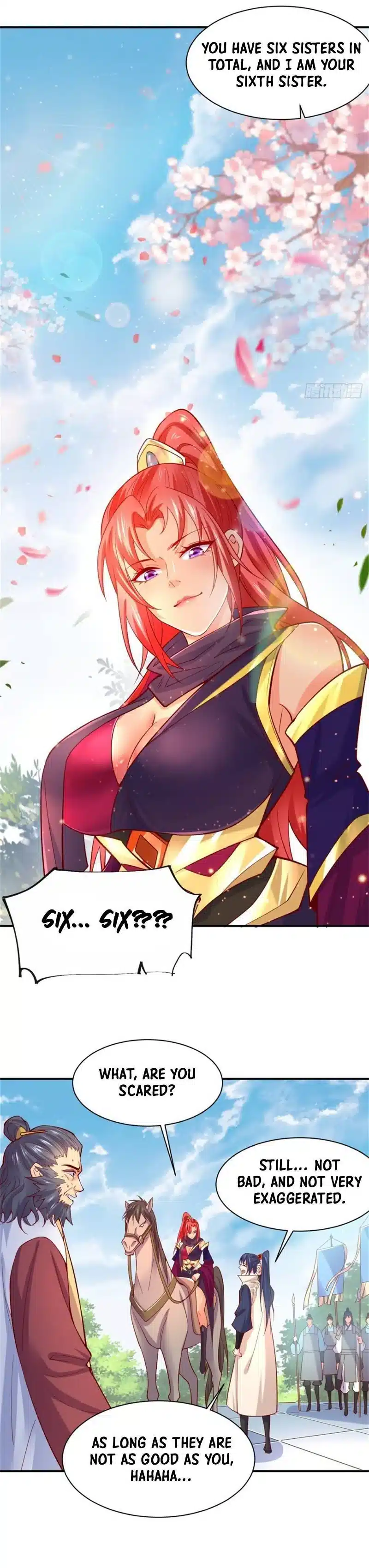 Becoming A God By Teaching Six Sisters Chapter 3 - Page 15