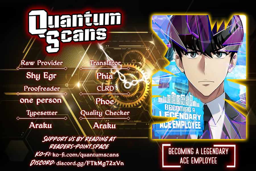 Becoming a Legendary Ace Employee Chapter 19 - Page 0