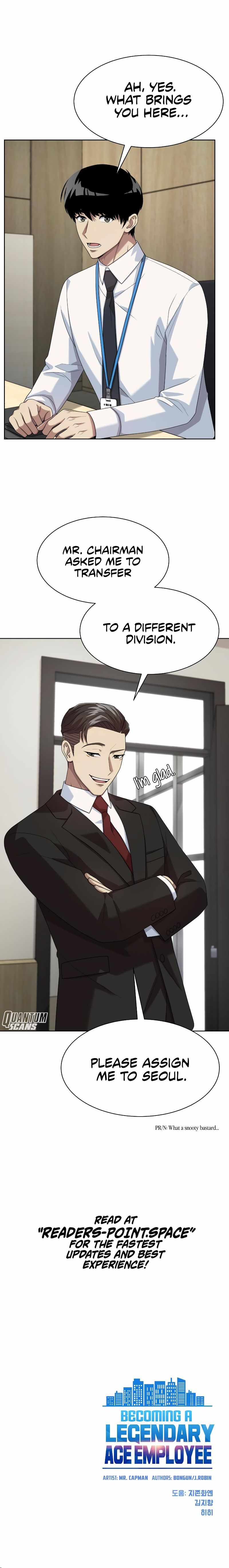 Becoming a Legendary Ace Employee Chapter 32 - Page 8