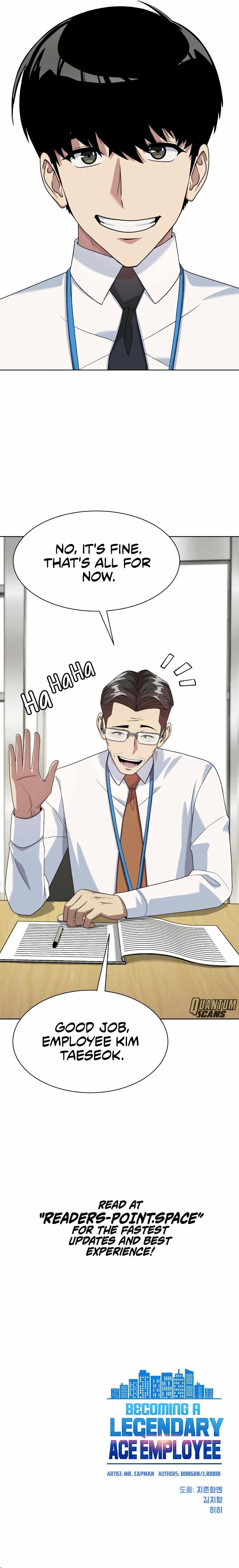 Becoming a Legendary Ace Employee Chapter 34 - Page 9