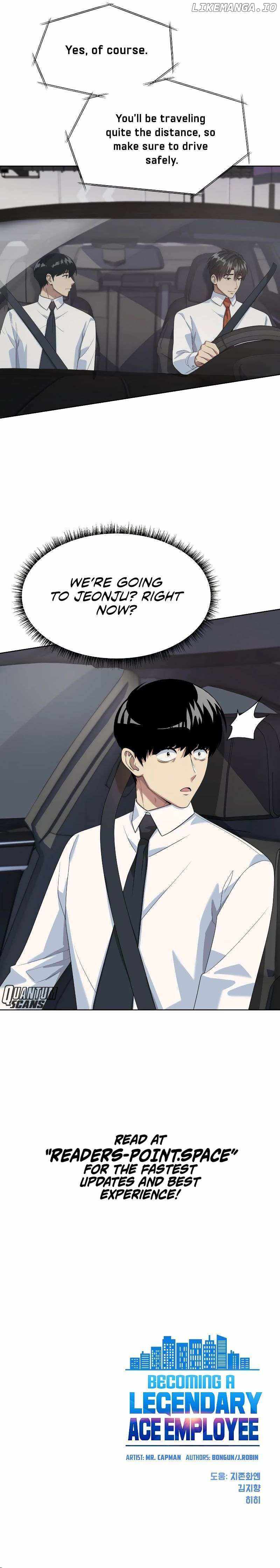 Becoming a Legendary Ace Employee Chapter 40 - Page 8
