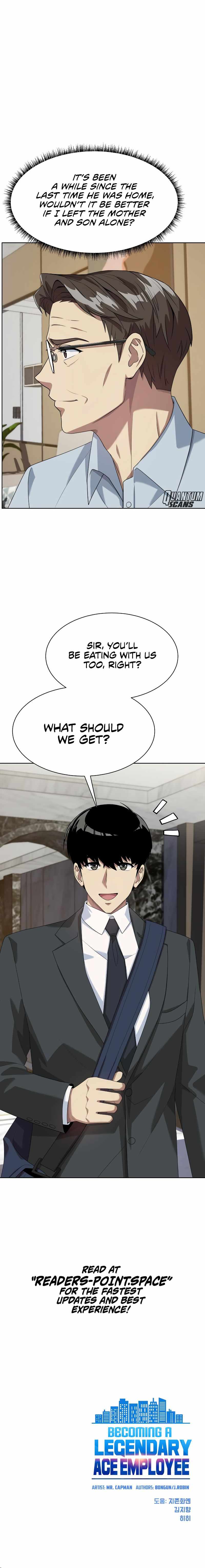 Becoming a Legendary Ace Employee Chapter 43 - Page 9