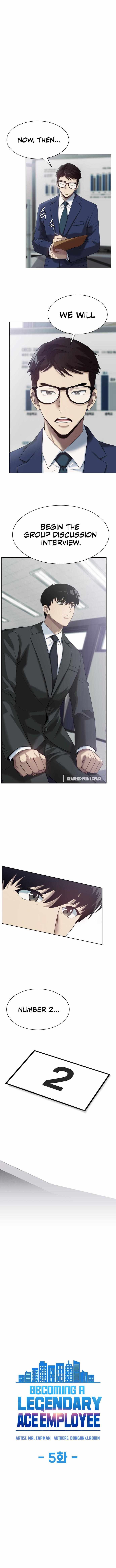 Becoming a Legendary Ace Employee Chapter 5 - Page 1