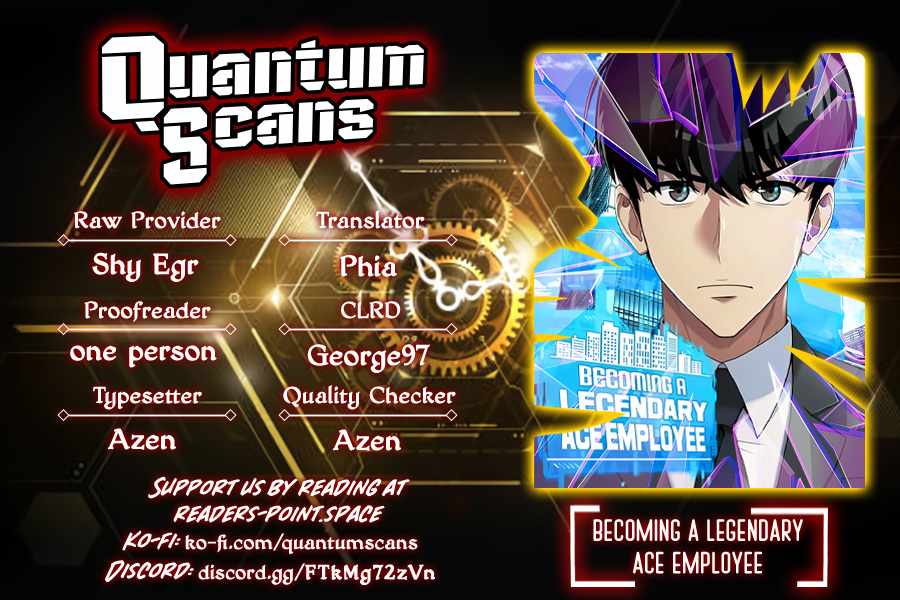 Becoming a Legendary Ace Employee Chapter 9 - Page 0