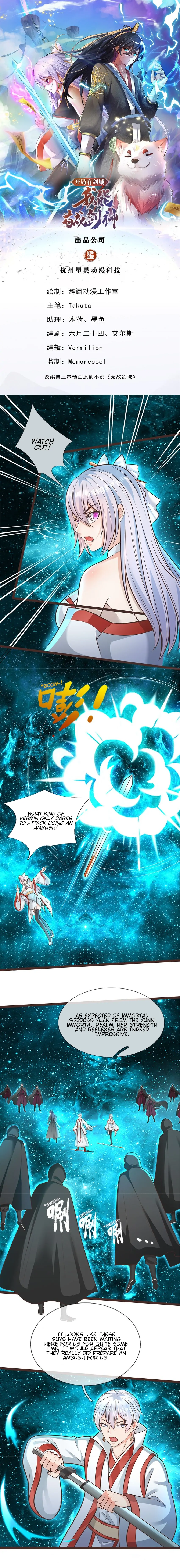 Becoming A Sword Deity By Expanding My Sword Domain Chapter 135 - Page 0