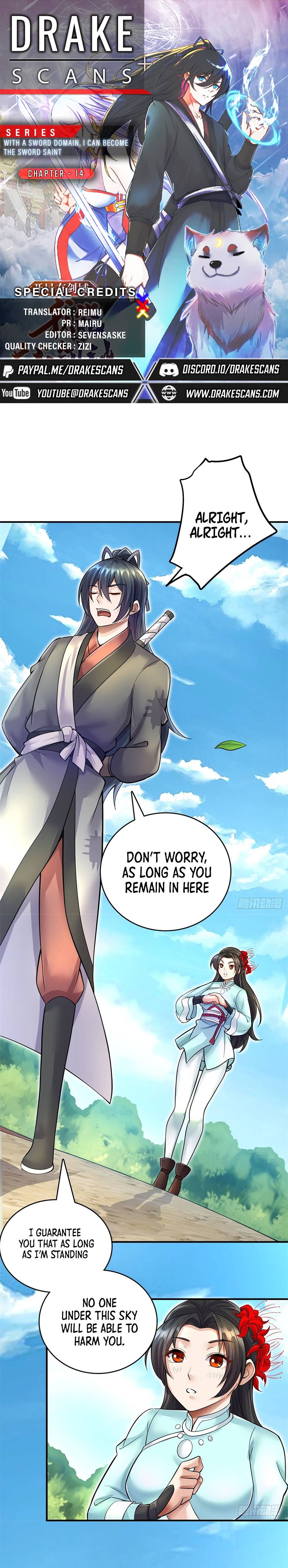 Becoming A Sword Deity By Expanding My Sword Domain Chapter 14 - Page 1