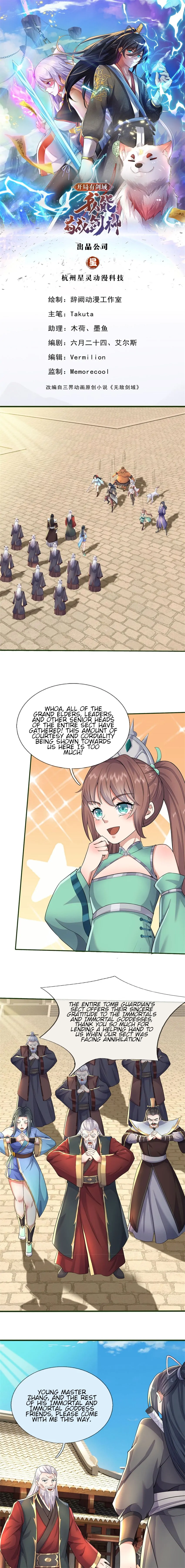 Becoming A Sword Deity By Expanding My Sword Domain Chapter 155 - Page 0