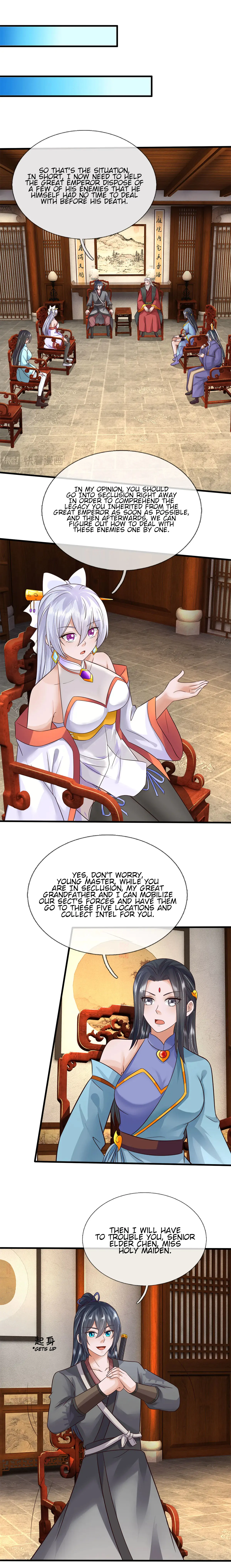 Becoming A Sword Deity By Expanding My Sword Domain Chapter 165 - Page 1