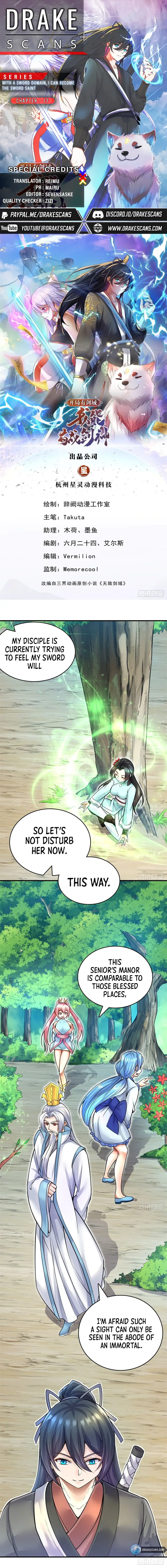 Becoming A Sword Deity By Expanding My Sword Domain Chapter 17 - Page 0