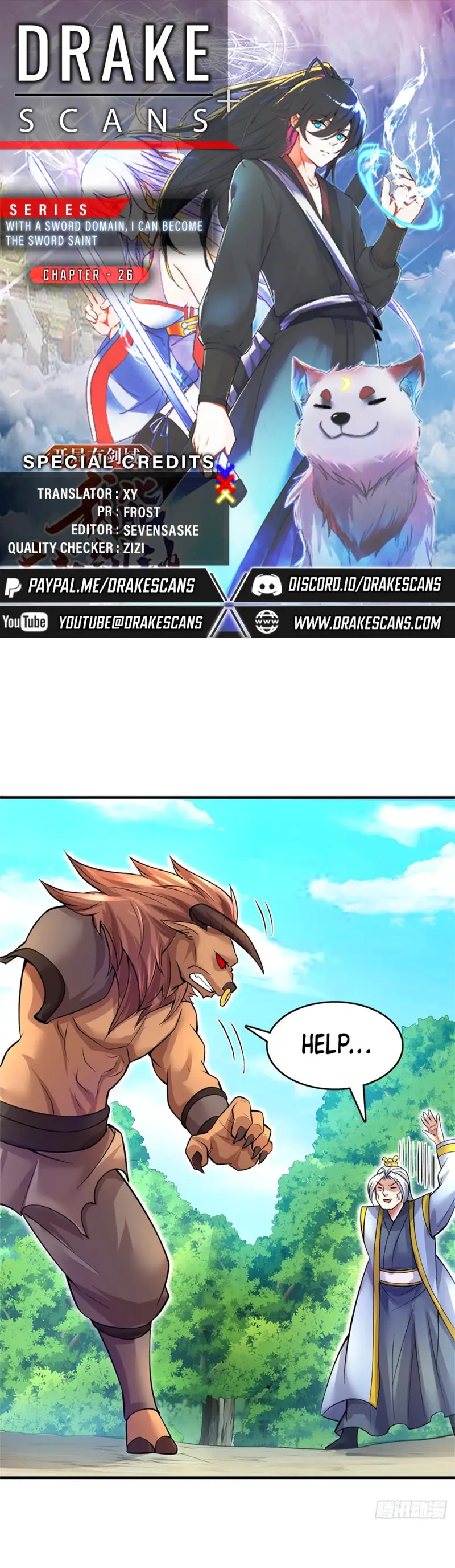 Becoming A Sword Deity By Expanding My Sword Domain Chapter 26 - Page 0