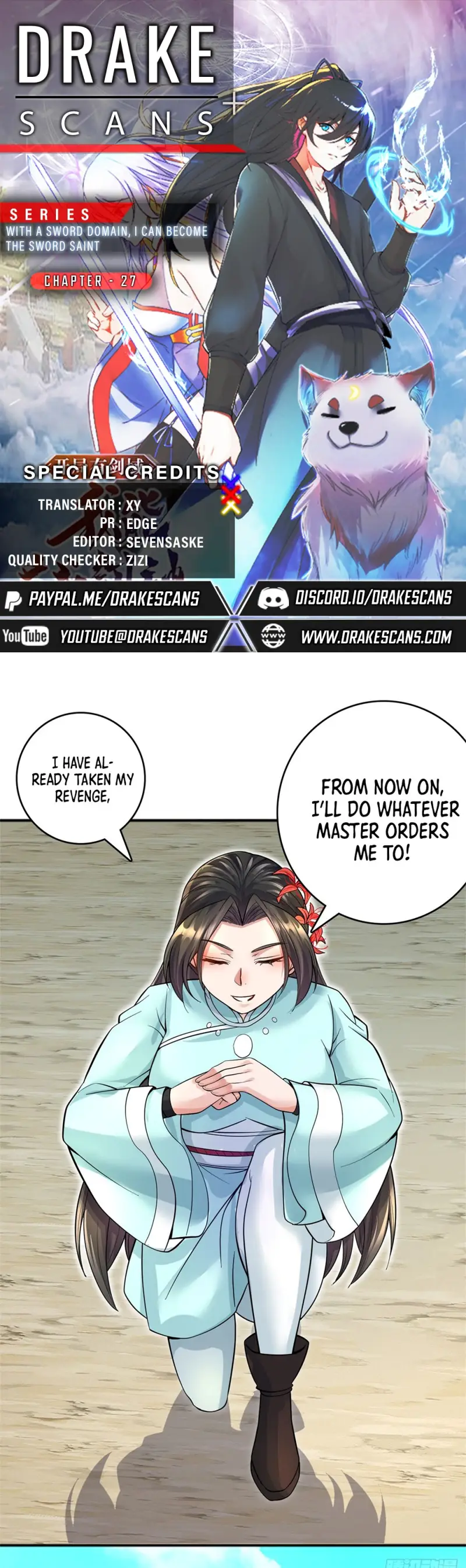 Becoming A Sword Deity By Expanding My Sword Domain Chapter 27 - Page 0