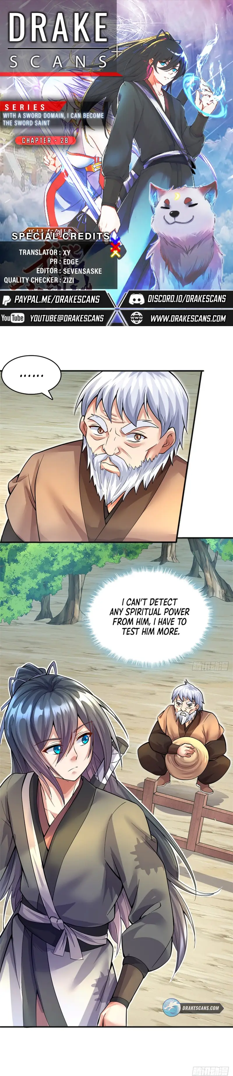 Becoming A Sword Deity By Expanding My Sword Domain Chapter 28 - Page 0