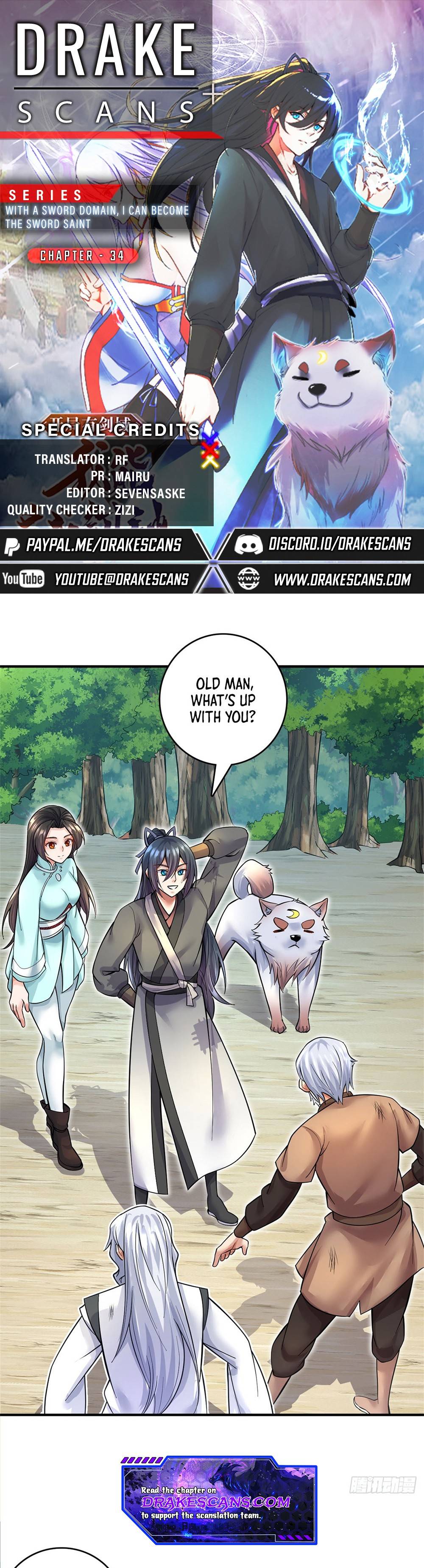 Becoming A Sword Deity By Expanding My Sword Domain Chapter 34 - Page 0