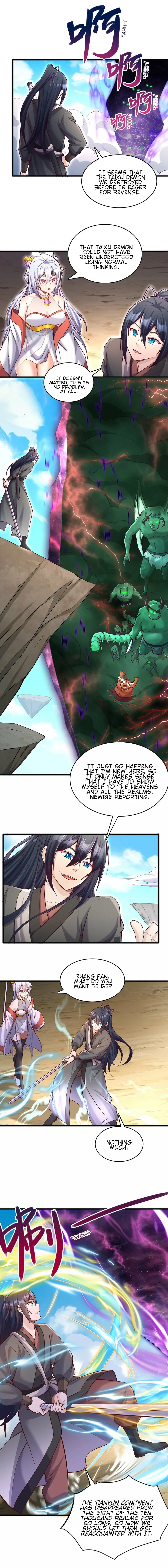 Becoming A Sword Deity By Expanding My Sword Domain Chapter 82 - Page 1