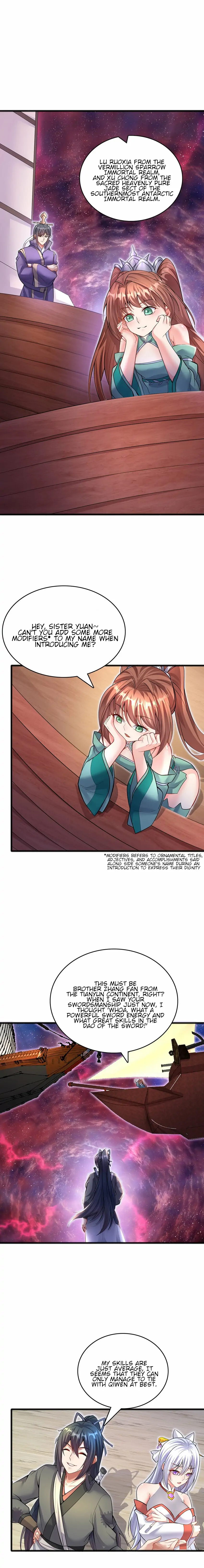 Becoming A Sword Deity By Expanding My Sword Domain Chapter 91 - Page 3