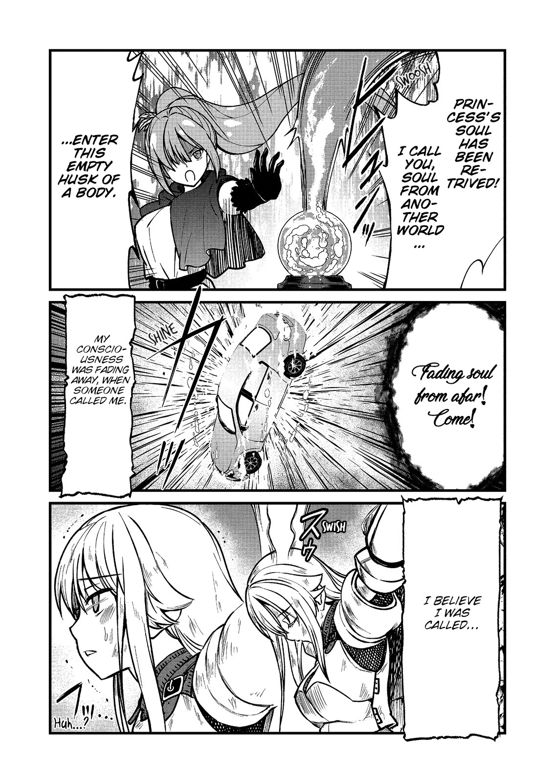 Becoming Princess Knight and Working at Yuri Brothel Chapter 1 - Page 6