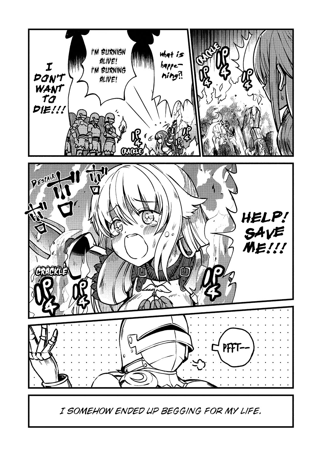 Becoming Princess Knight and Working at Yuri Brothel Chapter 1 - Page 7