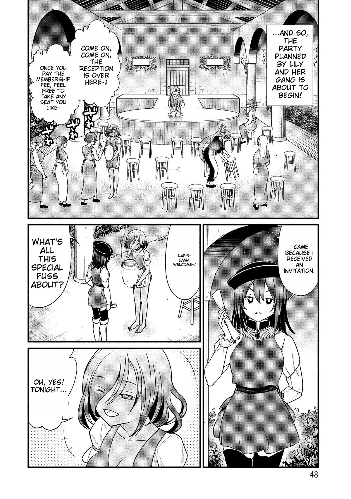 Becoming Princess Knight and Working at Yuri Brothel Chapter 10 - Page 2