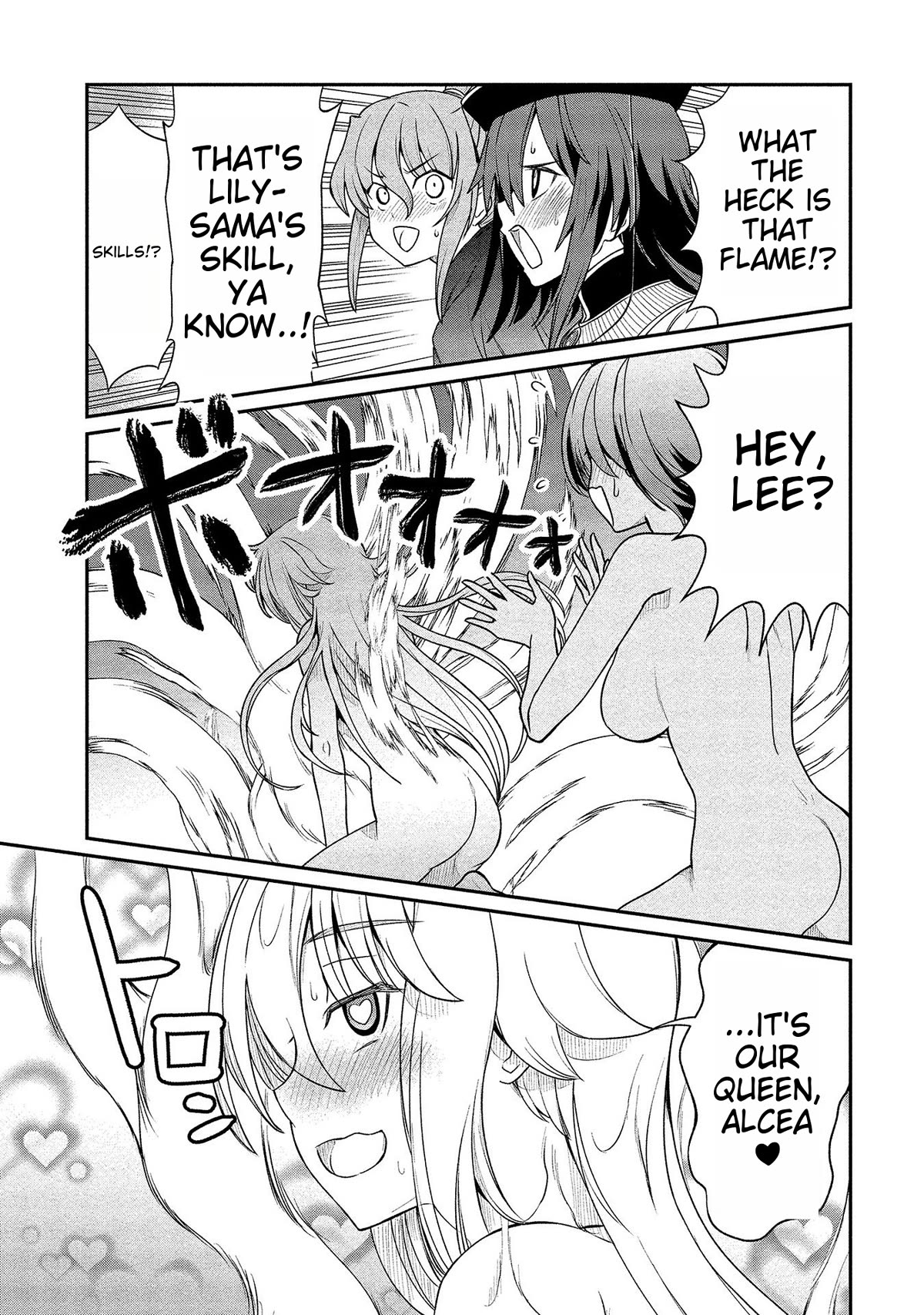 Becoming Princess Knight and Working at Yuri Brothel Chapter 10 - Page 15
