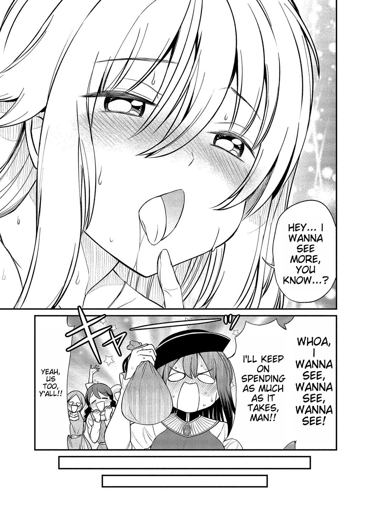 Becoming Princess Knight and Working at Yuri Brothel Chapter 10 - Page 19