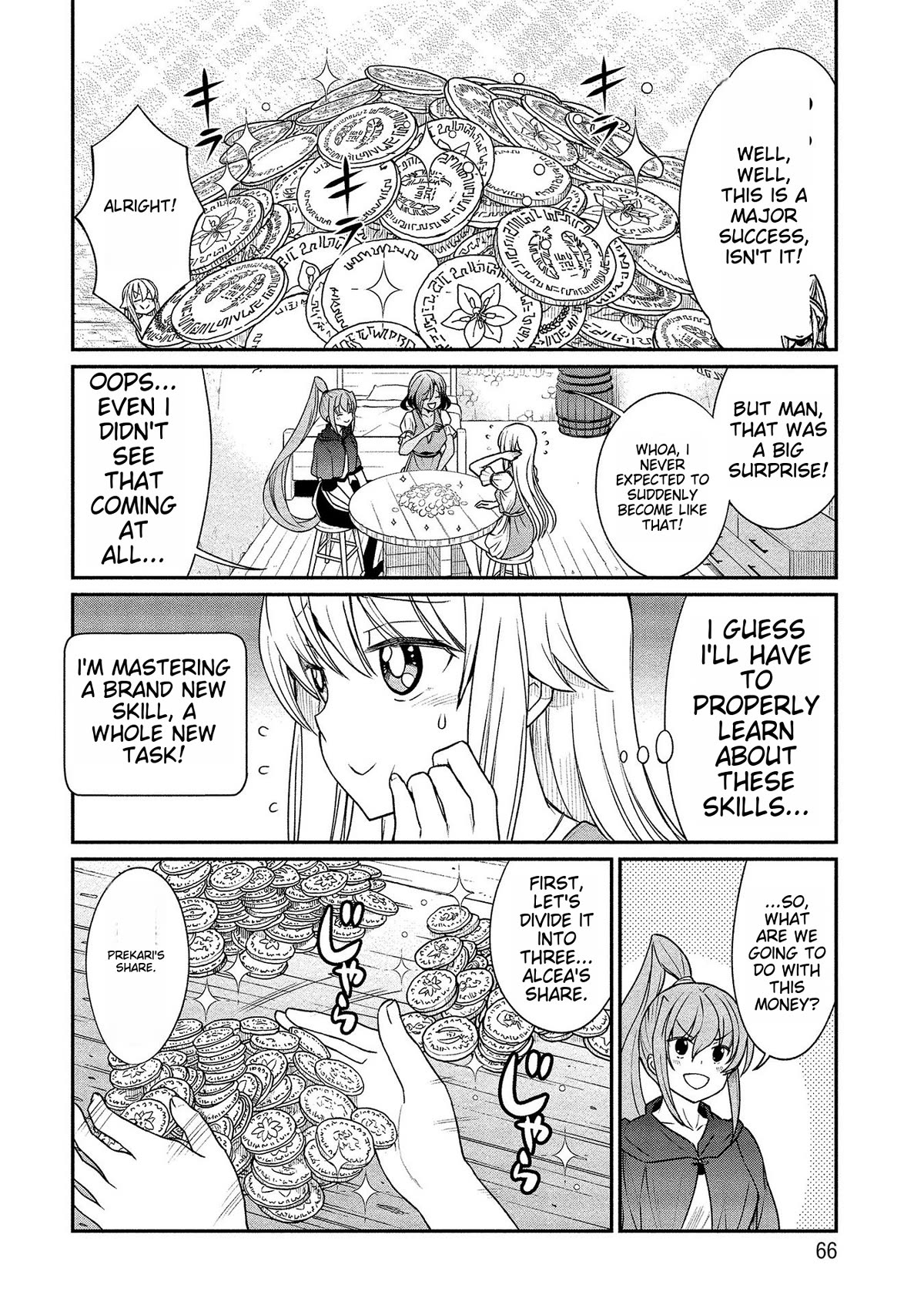 Becoming Princess Knight and Working at Yuri Brothel Chapter 10 - Page 20