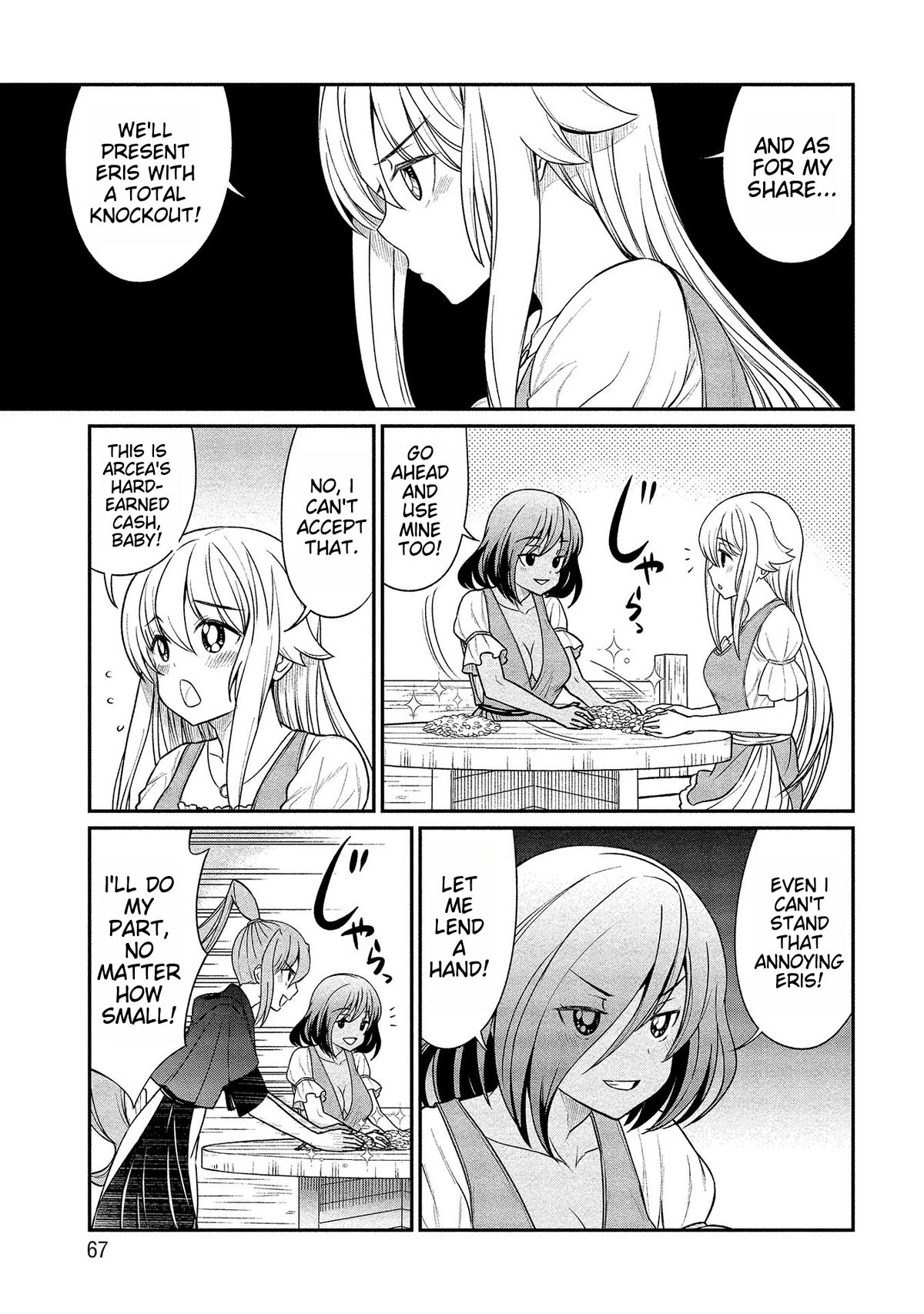 Becoming Princess Knight and Working at Yuri Brothel Chapter 10 - Page 21