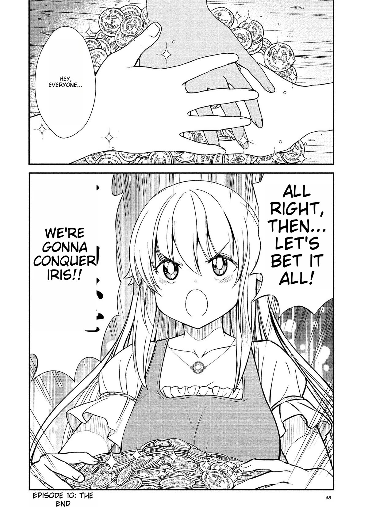 Becoming Princess Knight and Working at Yuri Brothel Chapter 10 - Page 22