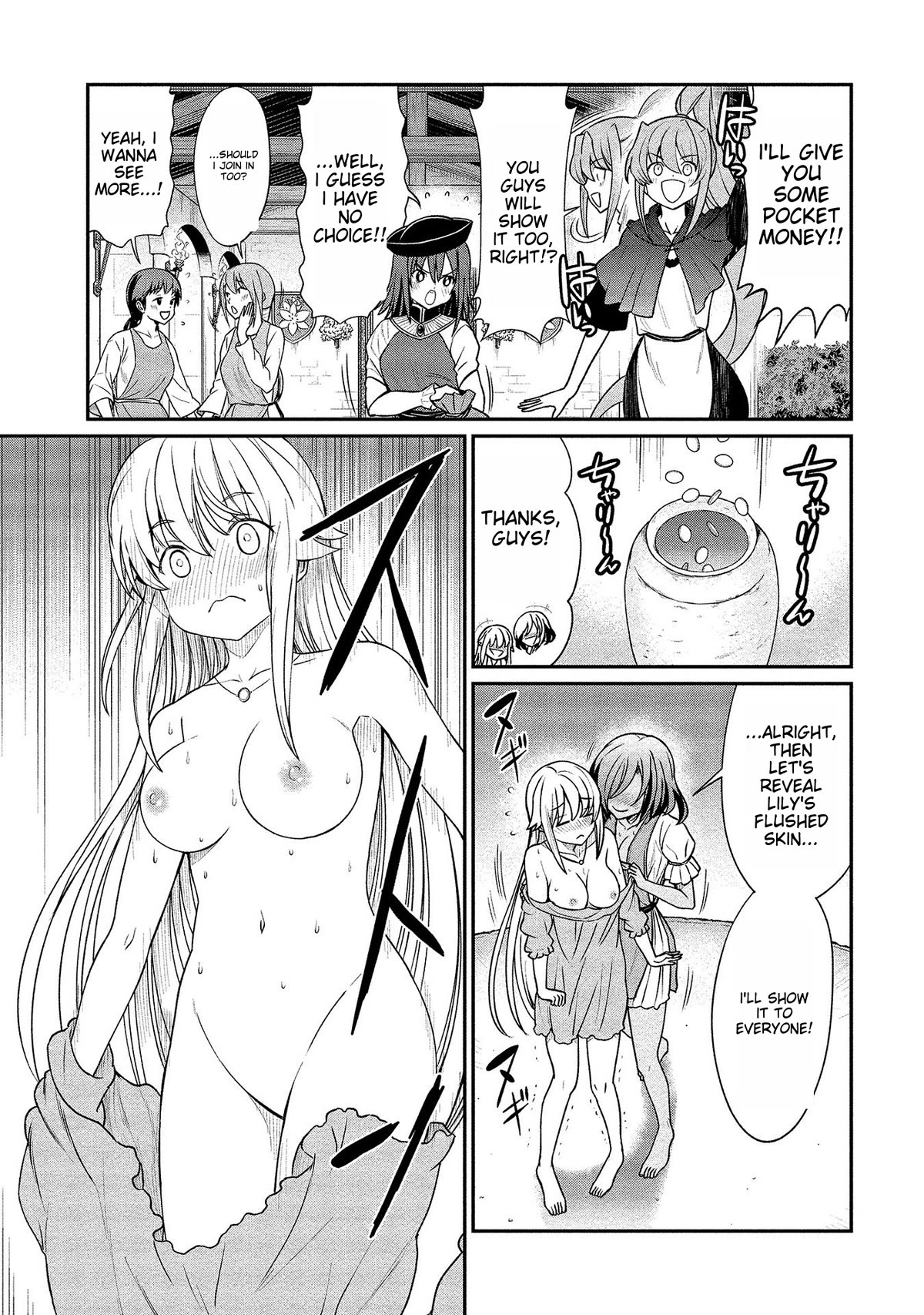 Becoming Princess Knight and Working at Yuri Brothel Chapter 10 - Page 9
