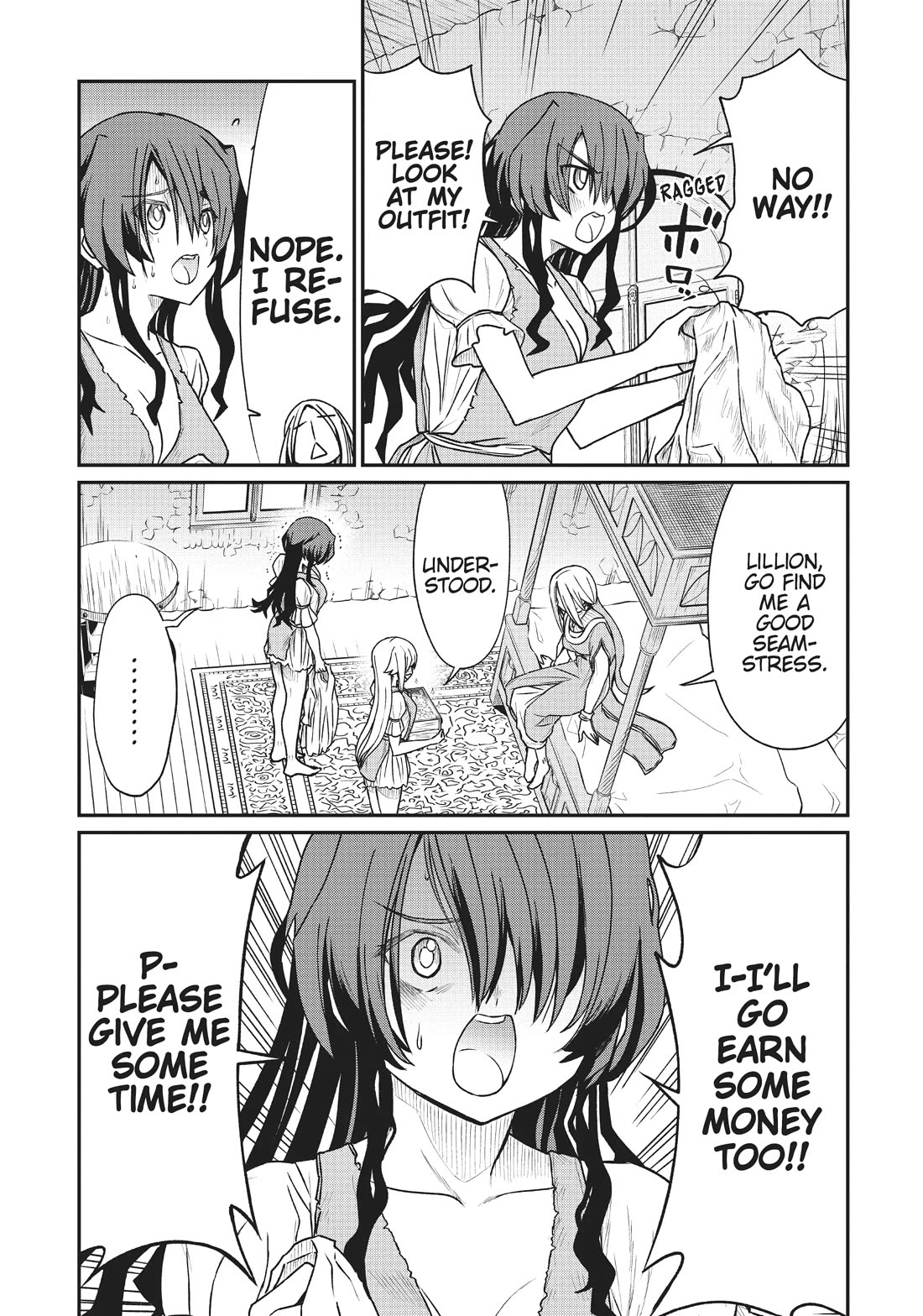 Becoming Princess Knight and Working at Yuri Brothel Chapter 11 - Page 5