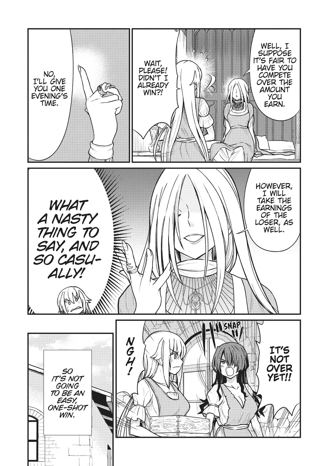 Becoming Princess Knight and Working at Yuri Brothel Chapter 11 - Page 7