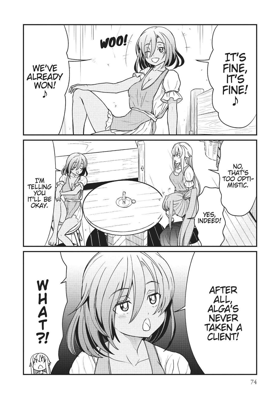Becoming Princess Knight and Working at Yuri Brothel Chapter 11 - Page 8