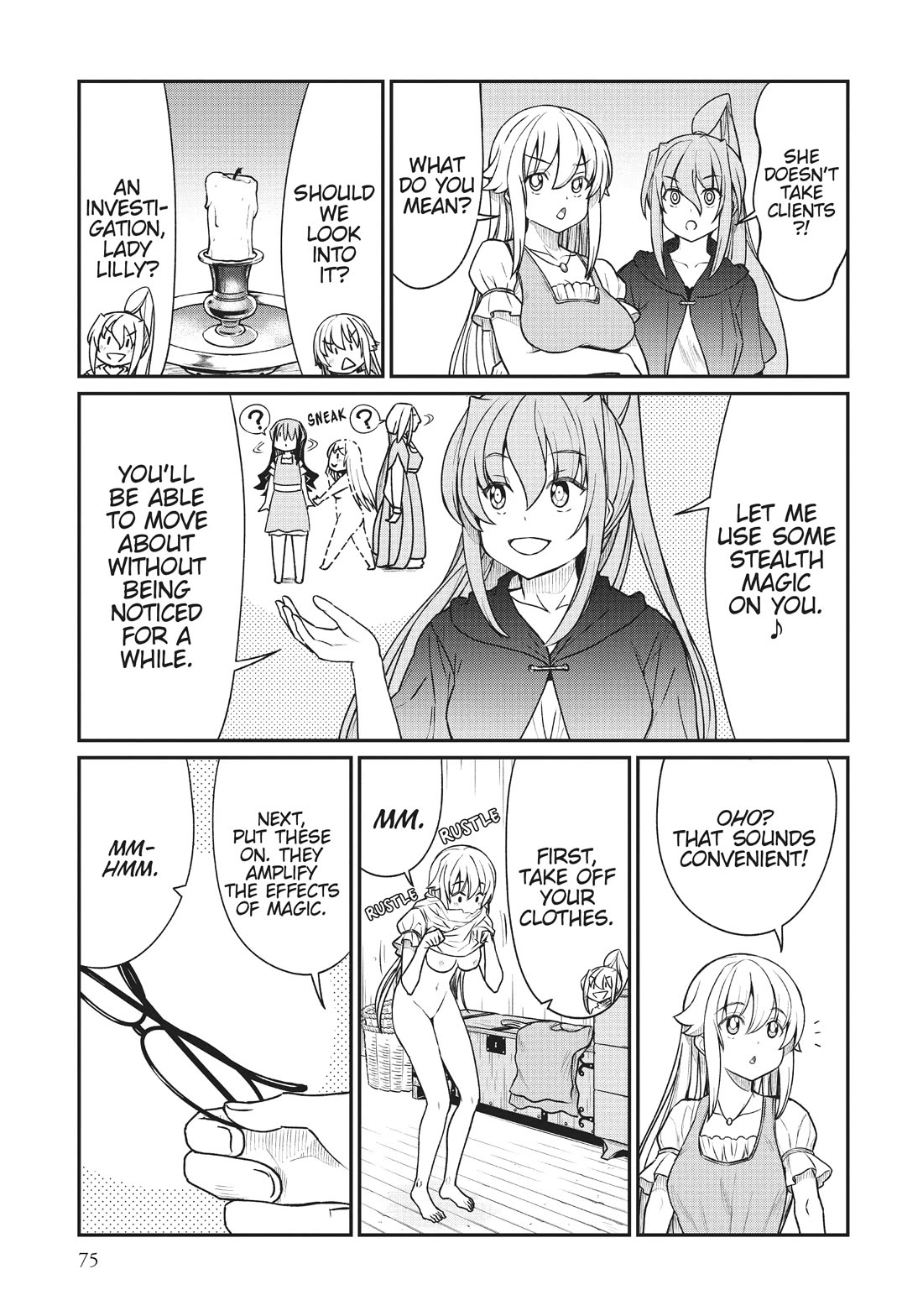 Becoming Princess Knight and Working at Yuri Brothel Chapter 11 - Page 9
